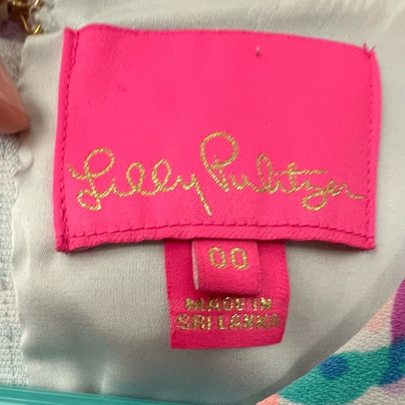 Lilly Pulitzer Romper Sz 00 - Picture 4 of 4
